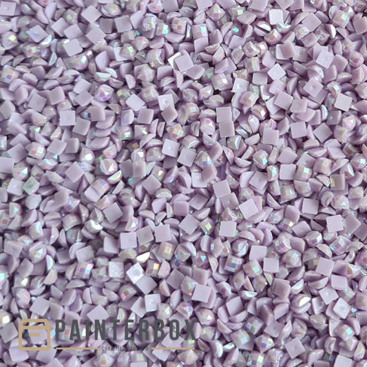 Diamond Painting – DMC Aurora Borealis (AB) Steine 211 Lavender - LT