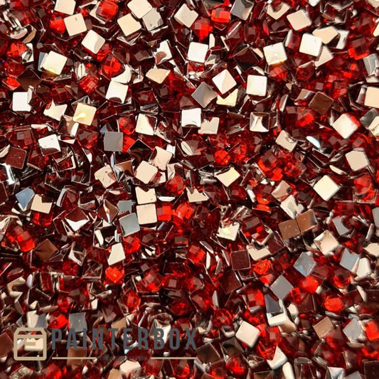 Diamond Painting – DMC Strass/Crystal Steine 321 Red