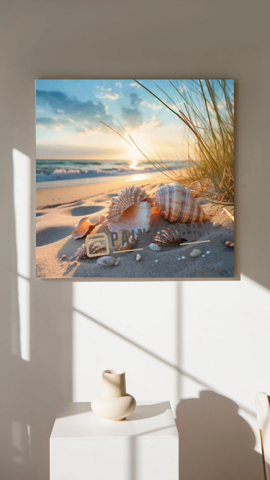 Muscheln am Strand by ArtRosa - 240 Farben