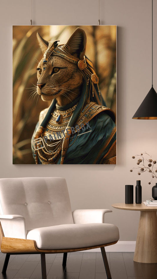 Egyptian royal Cat by PiXXel Pics - 160 Farben