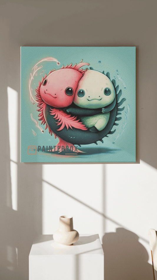 Axolotl Yang by Bátor Gábor 180 Farben