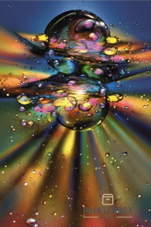 Colorful Splash Bubbles Mr. Clay - 335 Farben