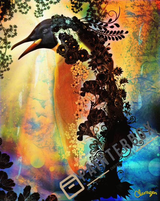 Emperor Penguin by Clarazen-Art - 300 Farben