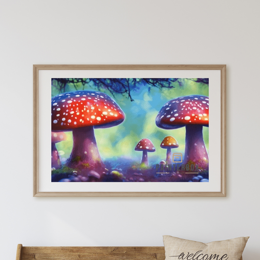 Mushroom Forest by StarCraftPatterns - 290 Farben