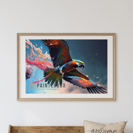 Flying Parrot by Bátor Gábor 260 Farben