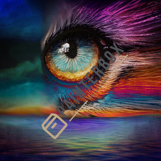 Surreal Eye by Clarazen-Art - 250 Farben