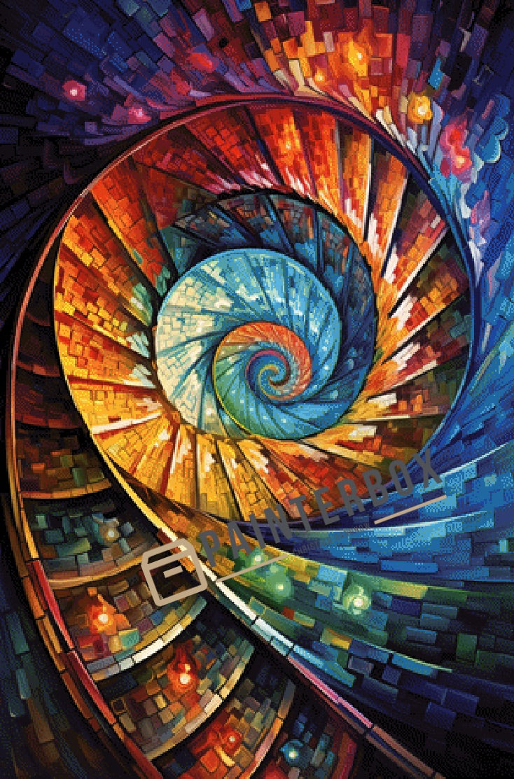 Psychedelic Spiral 2 by ArtRosa  - 390 Farben