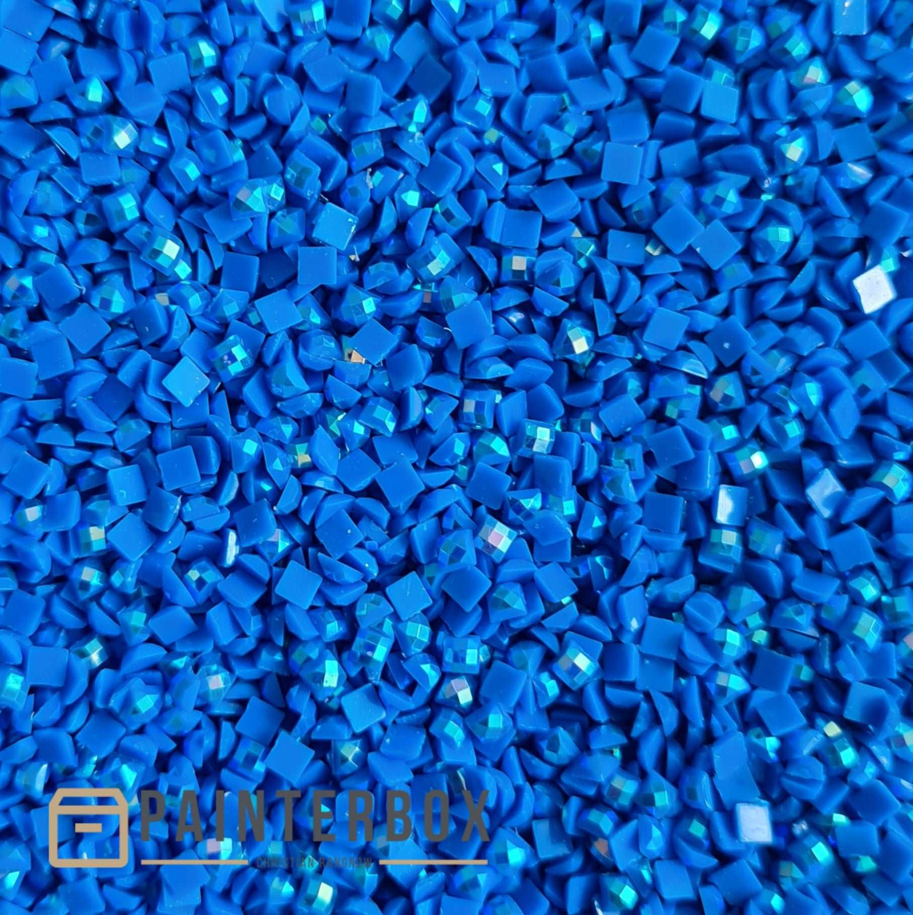 Diamond Painting – DMC Aurora Borealis (AB) Steine 995 Electric Blue - DK