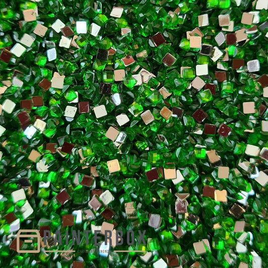 Diamond Painting – DMC Strass/Crystal Steine 701 Christmas Green - LT