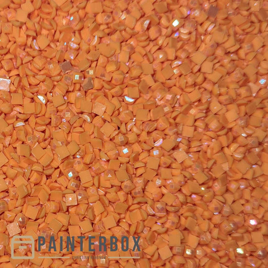 Diamond Painting – DMC Aurora Borealis (AB) Steine 722 Orange Spice - LT