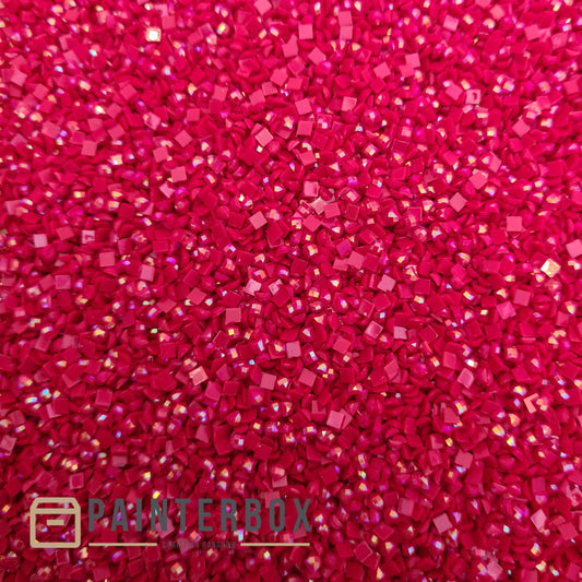 Diamond Painting – DMC Aurora Borealis (AB) Steine 321 Red