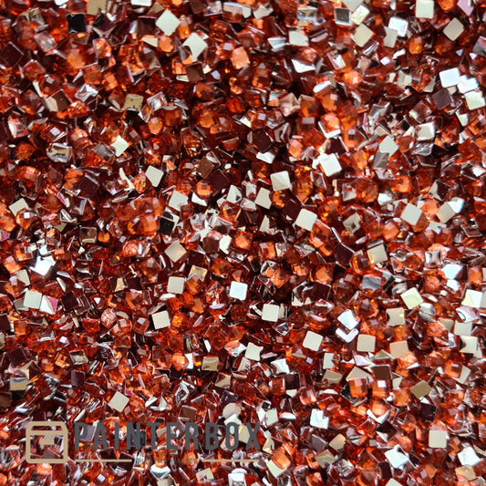 Diamond Painting – DMC Strass/Crystal Steine 606 Bright Orange-Red