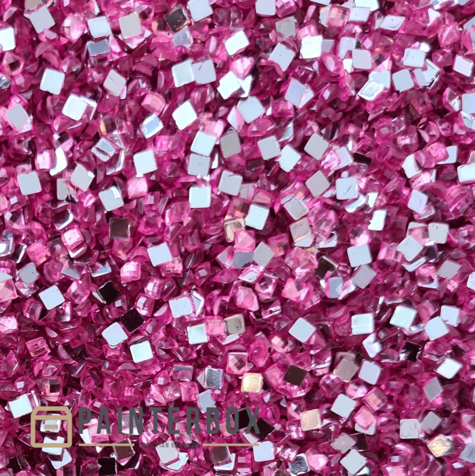 Diamond Painting – DMC Strass/Crystal Steine 3806 Cyclamen Pink - LT