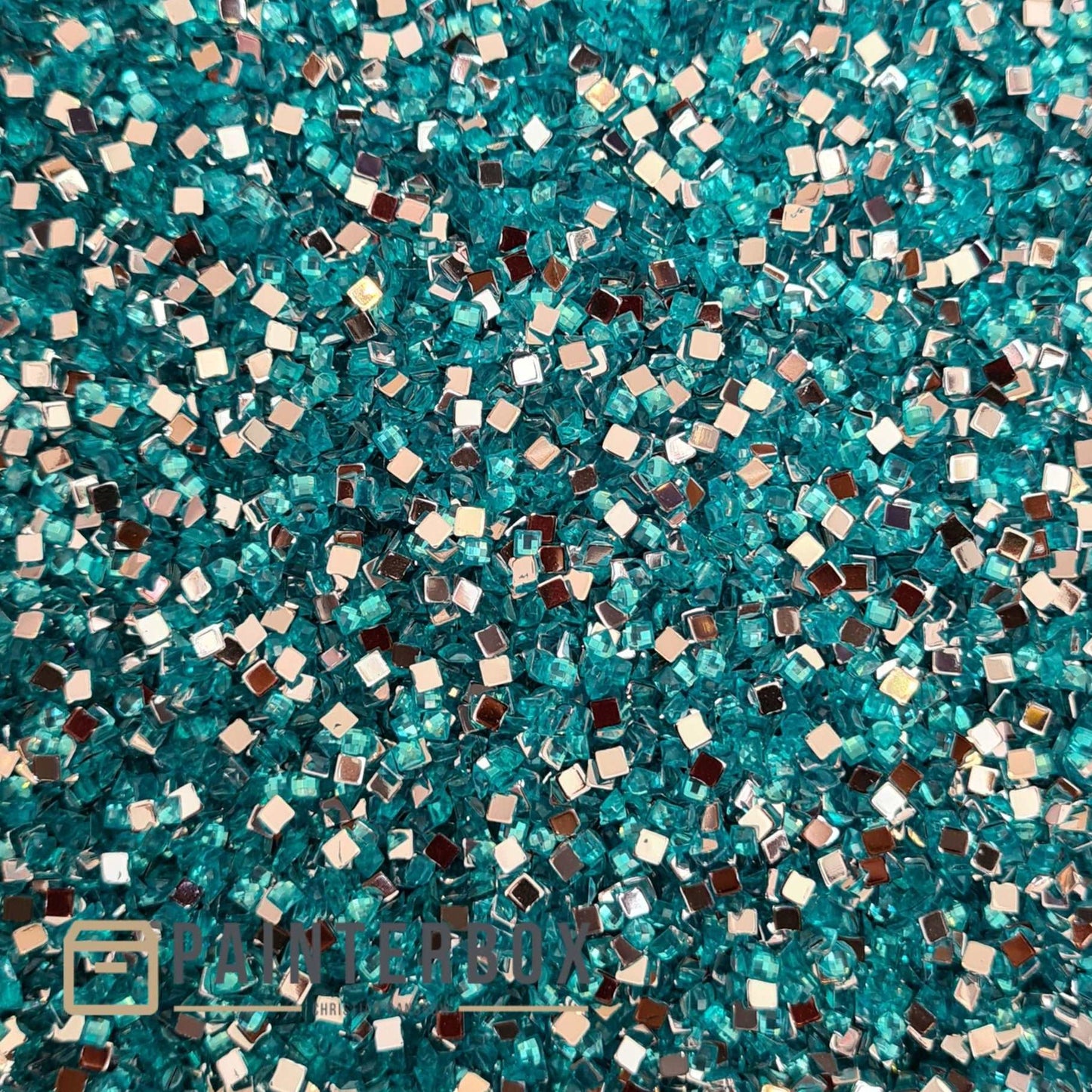 Diamond Painting – DMC Strass/Crystal Steine 3845 Bright Turquoise - MED