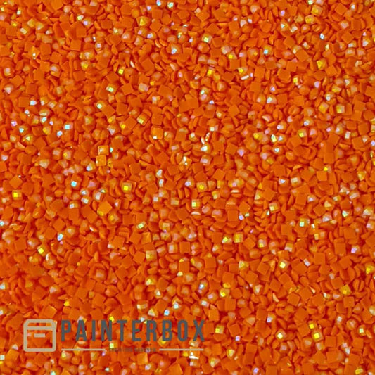 Diamond Painting – DMC Aurora Borealis (AB) Steine 947 Burnt Orange