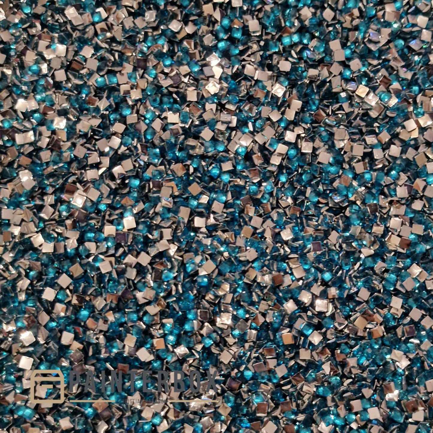 Diamond Painting – DMC Strass/Crystal Steine 3810 Turquoise - DK