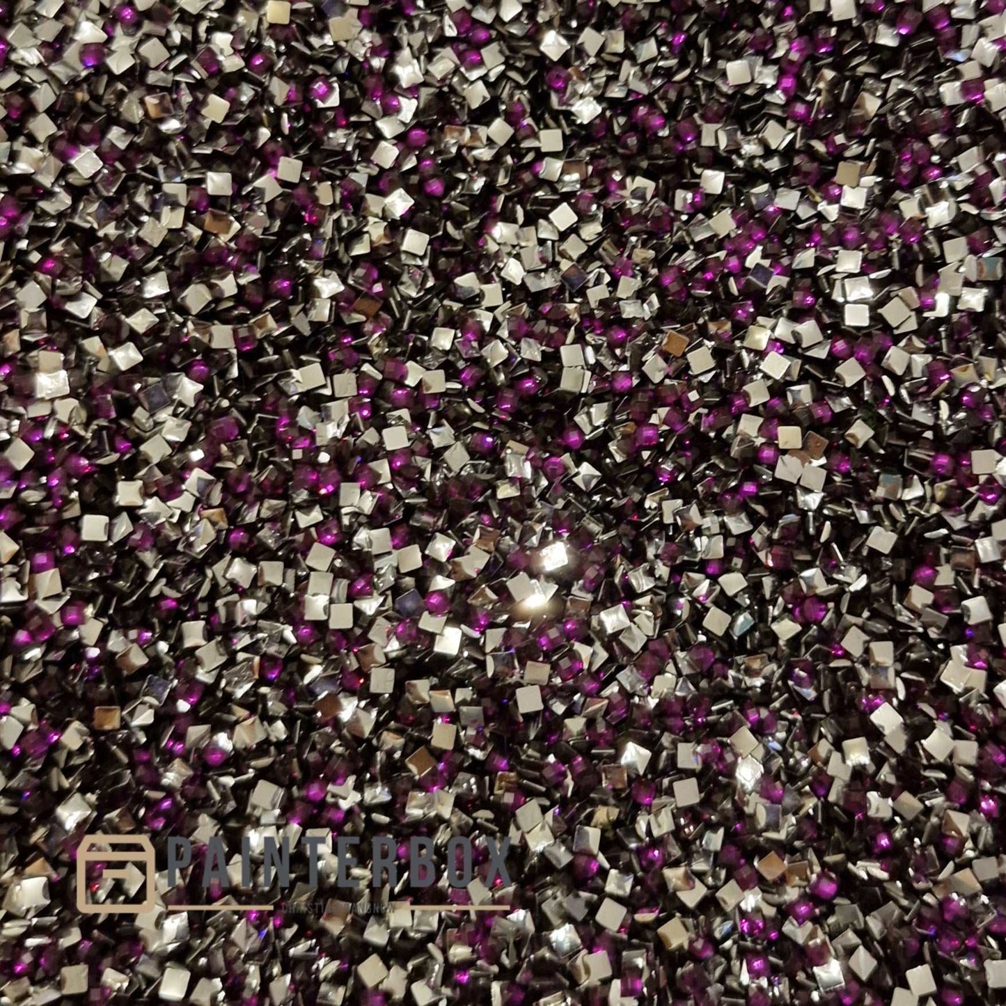 Diamond Painting – DMC Strass/Crystal Steine 327 - Violet - DK