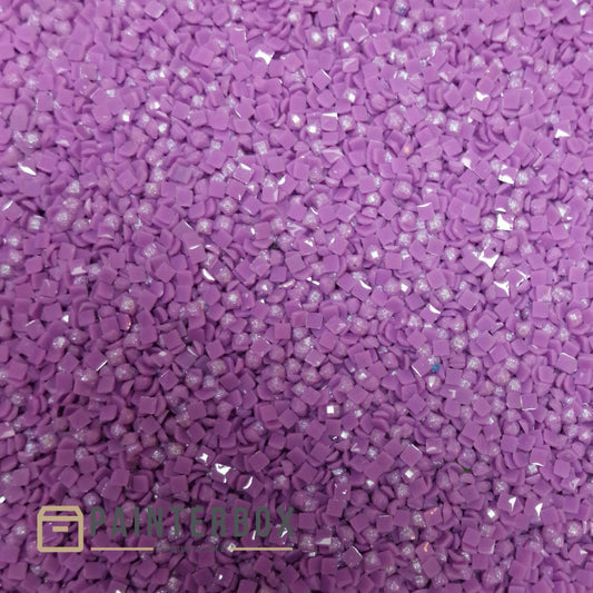 Dusties stones square - DMC 209 Lavender - DK