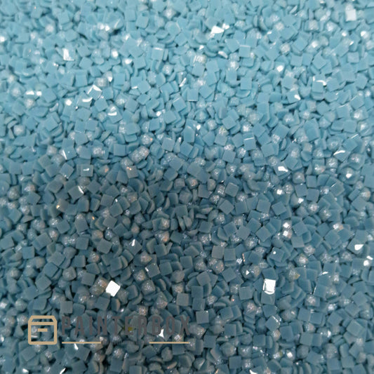 Dusties stones square - DMC 3766 Peacock Blue - LT