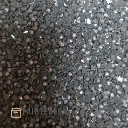 Dusties stones square - DMC 3799 Pewter Gray - VY DK