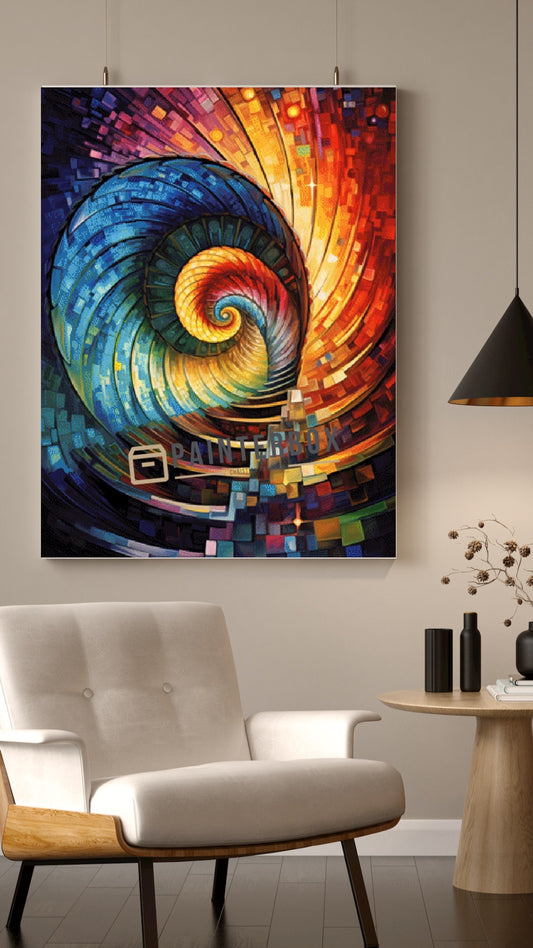 Psychedelic Spiral by ArtRosa  - 370 Farben