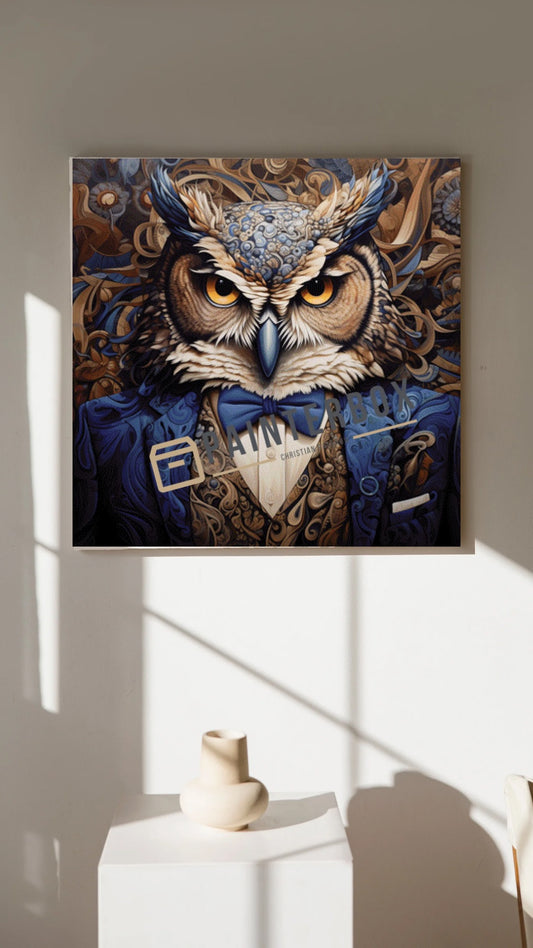 Mr. Owl by ArtRosa - 150 Farben