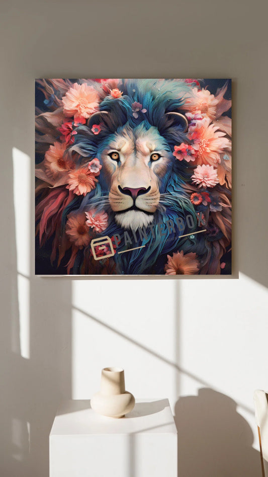 Flower Lion by ArtRosa - 240 Farben