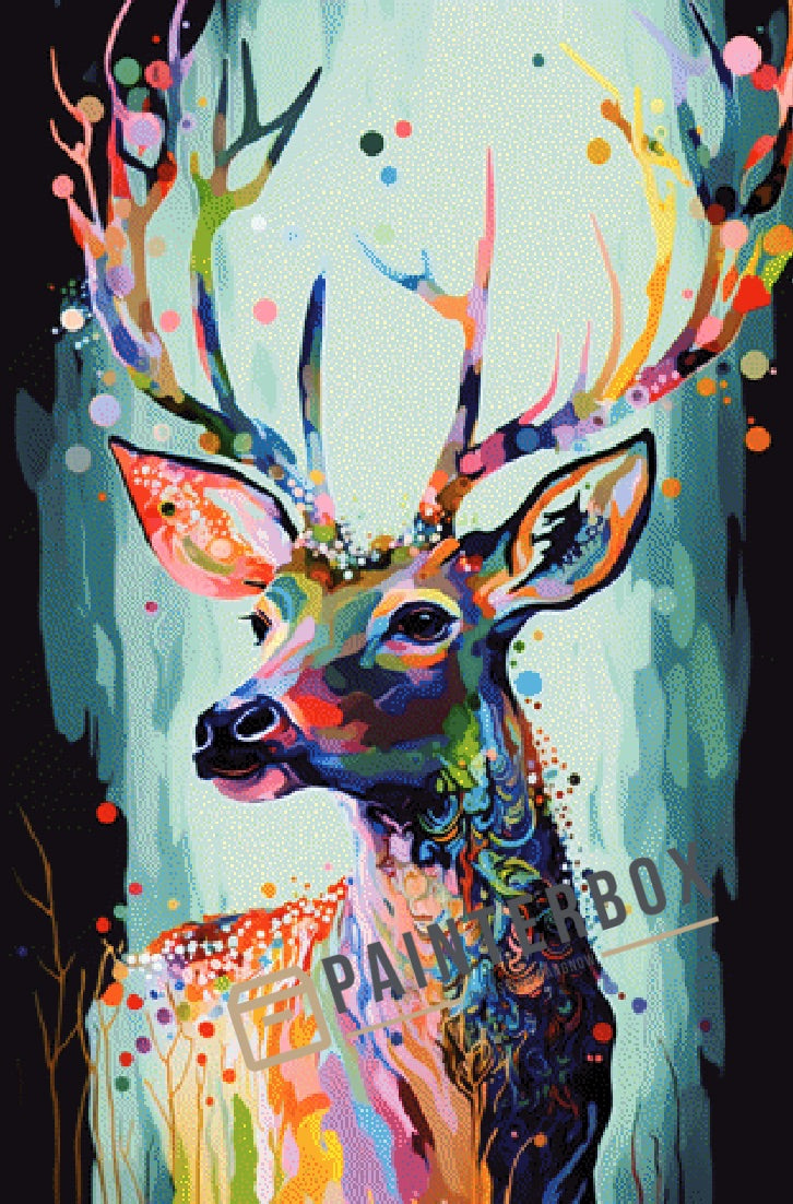 The special deer by Bátor Gábor 410 colors