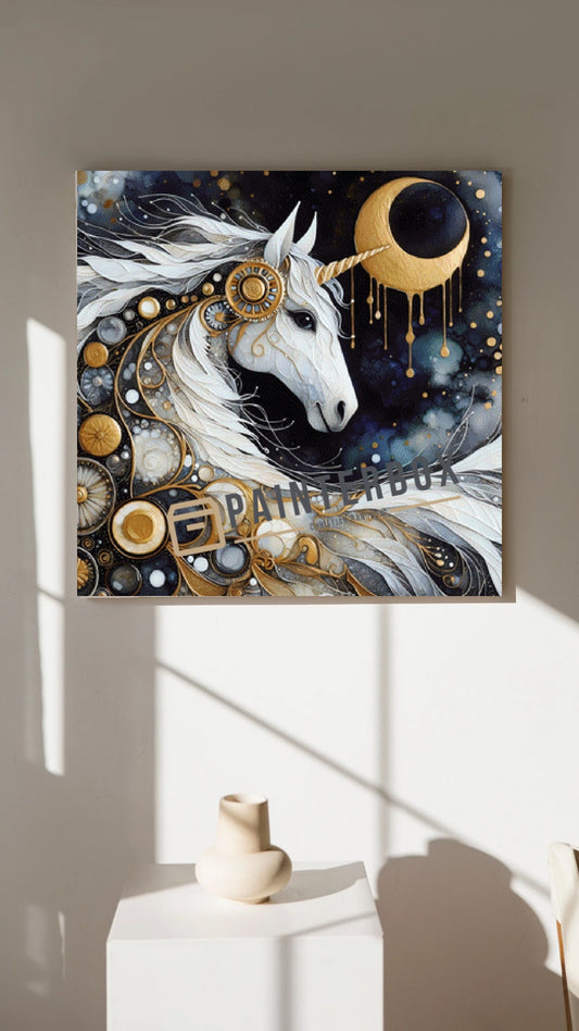 White Unicorn by CaroFelicia - 160 Farben