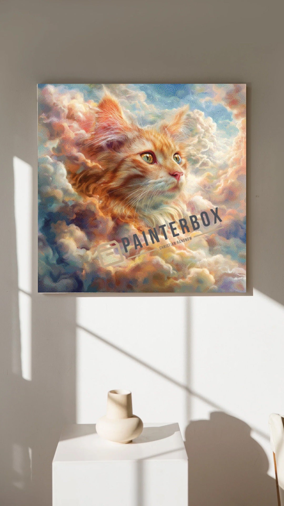 Cat in the Clouds by PixxChicks - 230 Farben