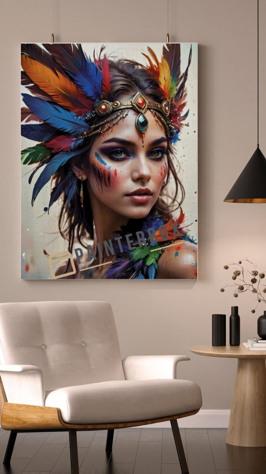 Colorful Feather Crown by ArtRosa - 270 Farben