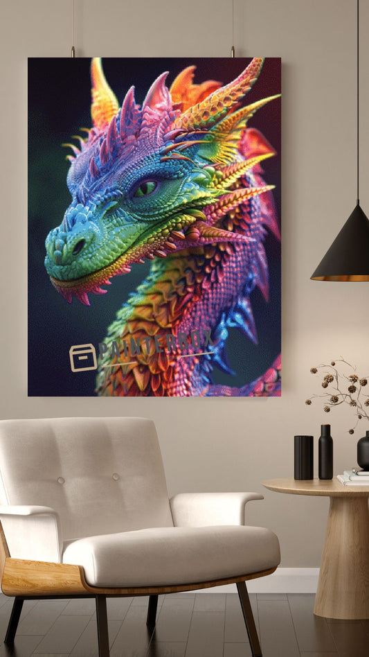 Colorful Dragon by ArtRosa - 446 Farben