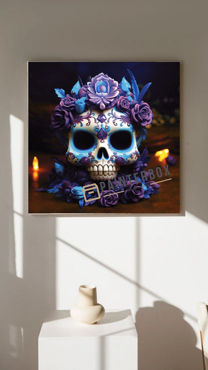 Purple Skull by ellufija - 210 Farben