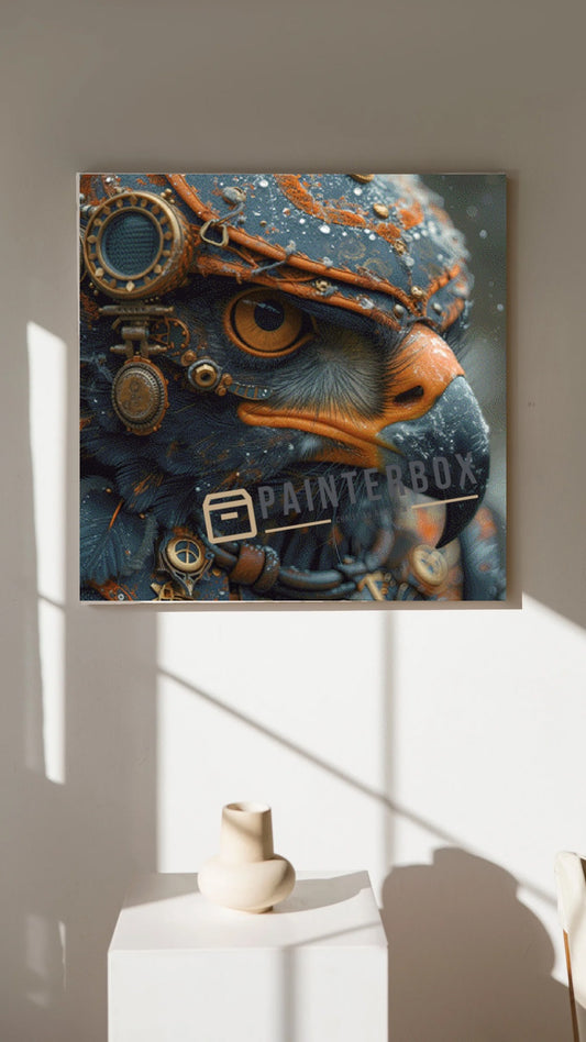 Steampunk Eagle by ellufija - 200 Farben