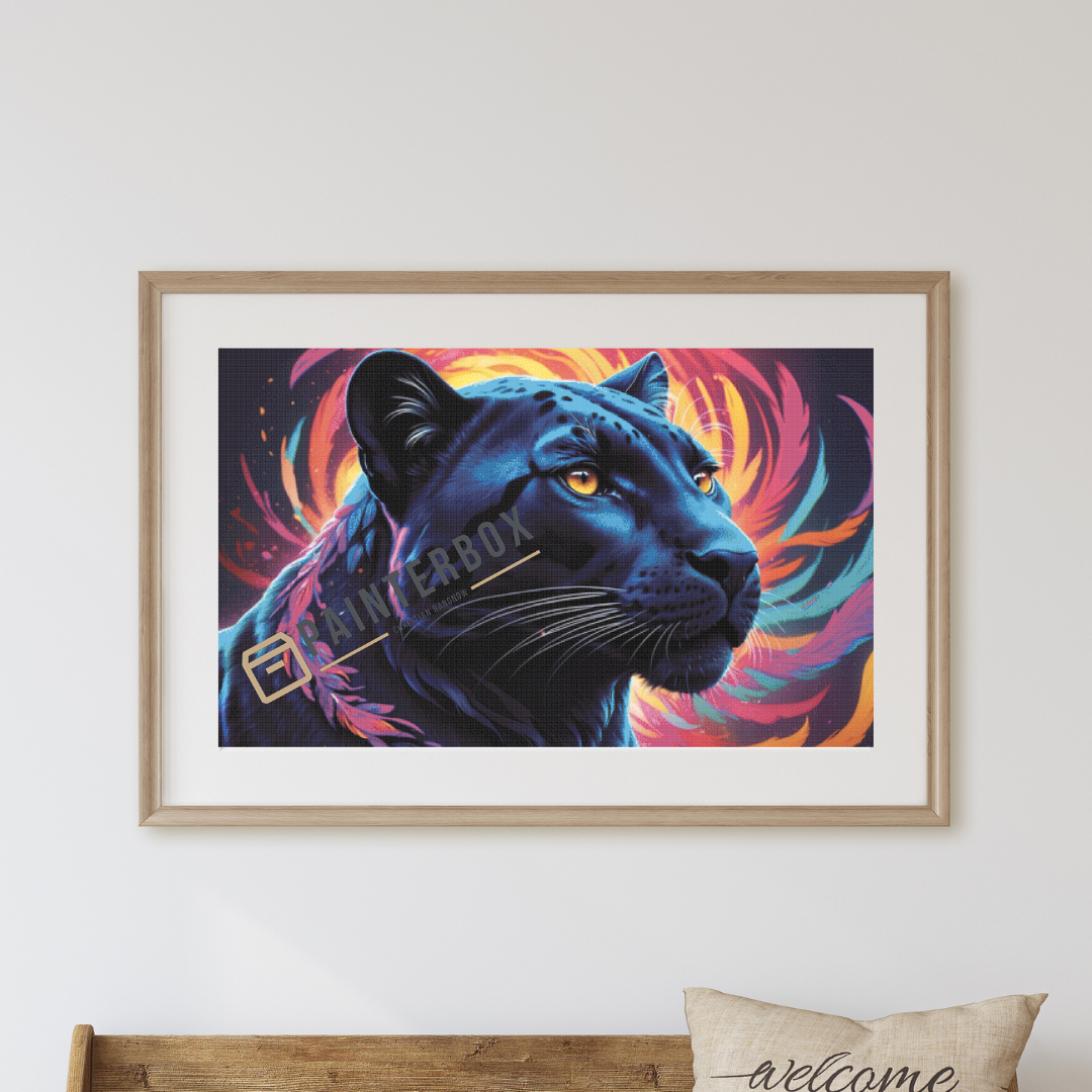 Der schwarze Panther - 220 Farben