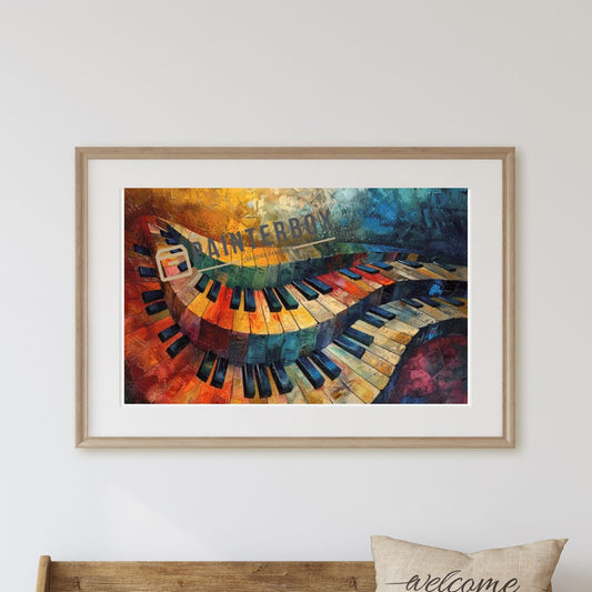 Abstract Piano by PiXXel Pics - 290 Farben