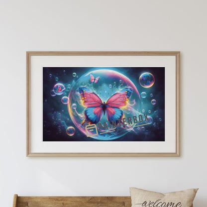 Bubble Butterfly by Linile - 250 Farben