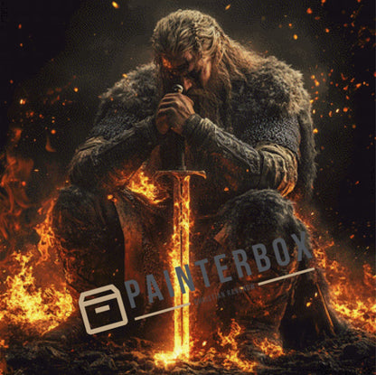 Viking God of Fire by PiXXel Pics - 130 Farben