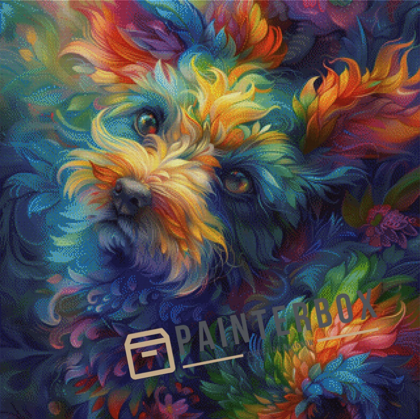 Abstract Dog by PixxChicks - 320 Farben