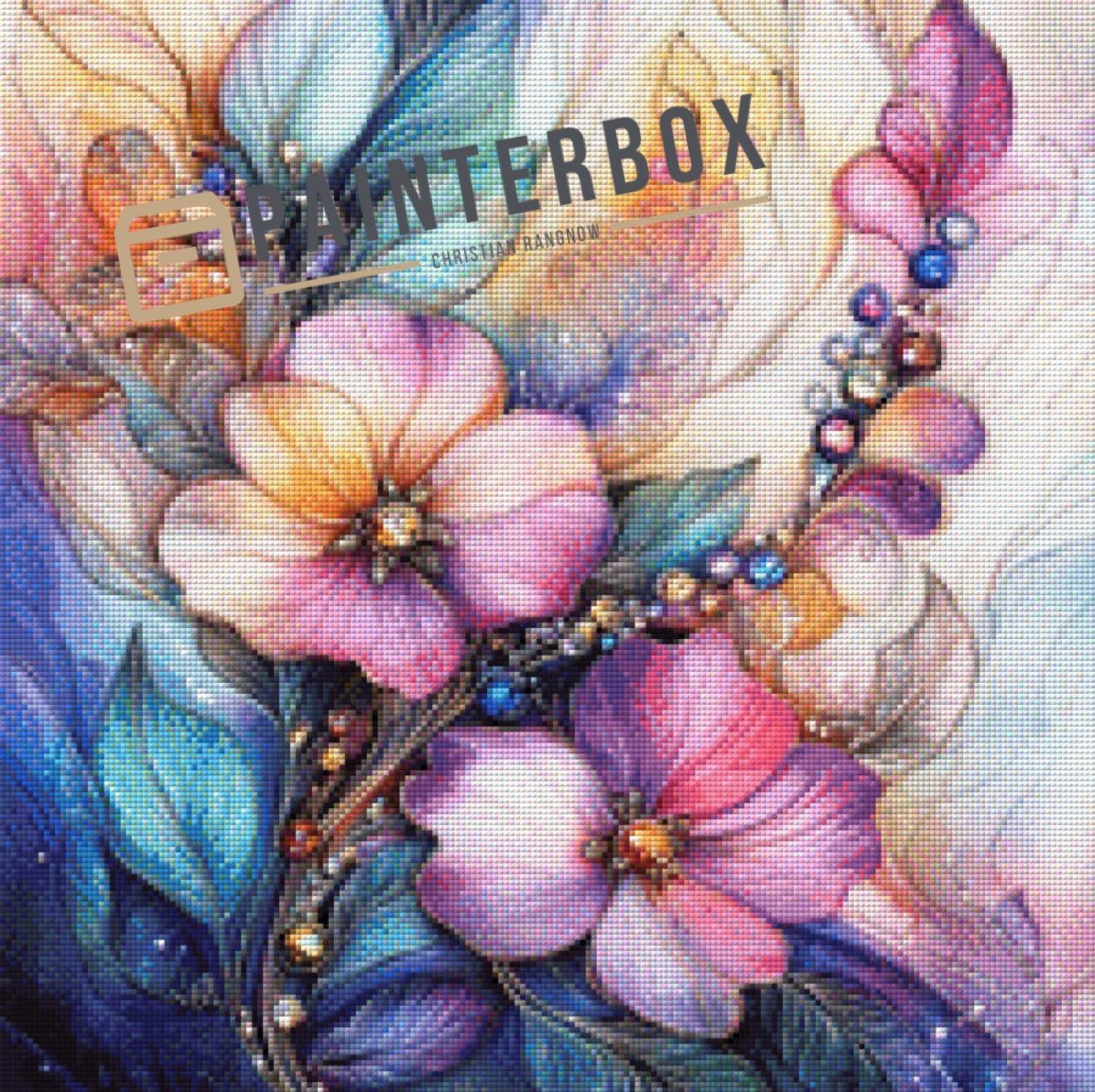 Watercolored Flowers by Radio Painterbox Susi - 230 Farben