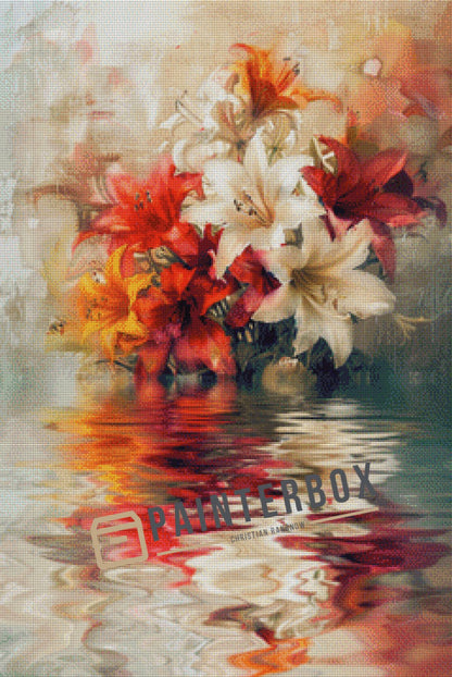 Lilies on Water by ArtRosa - 220 Farben