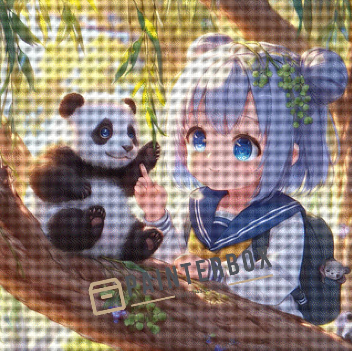 Panda Liebe - 280 Farben