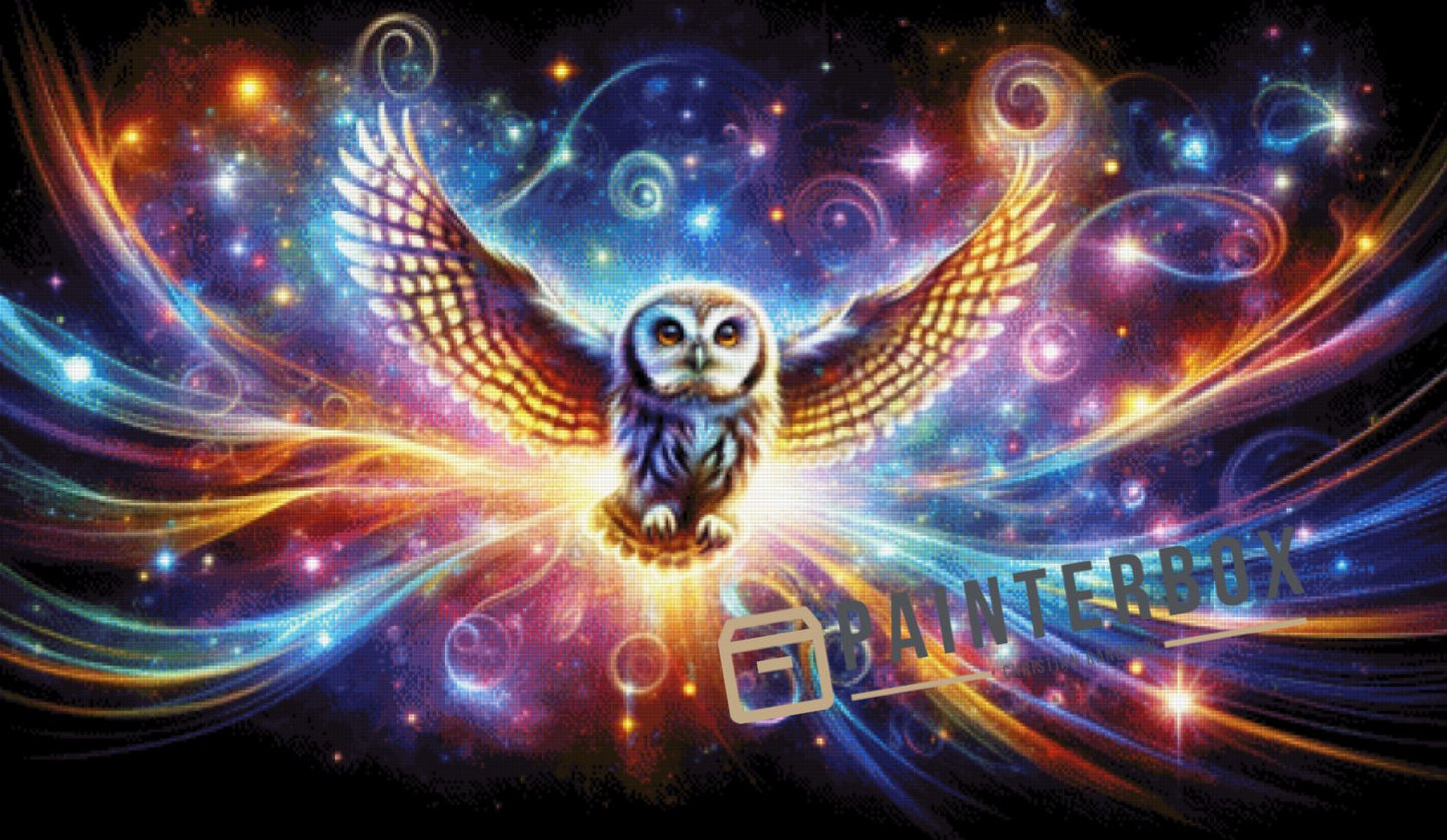 Galactic Owl by Linile - 310 Farben