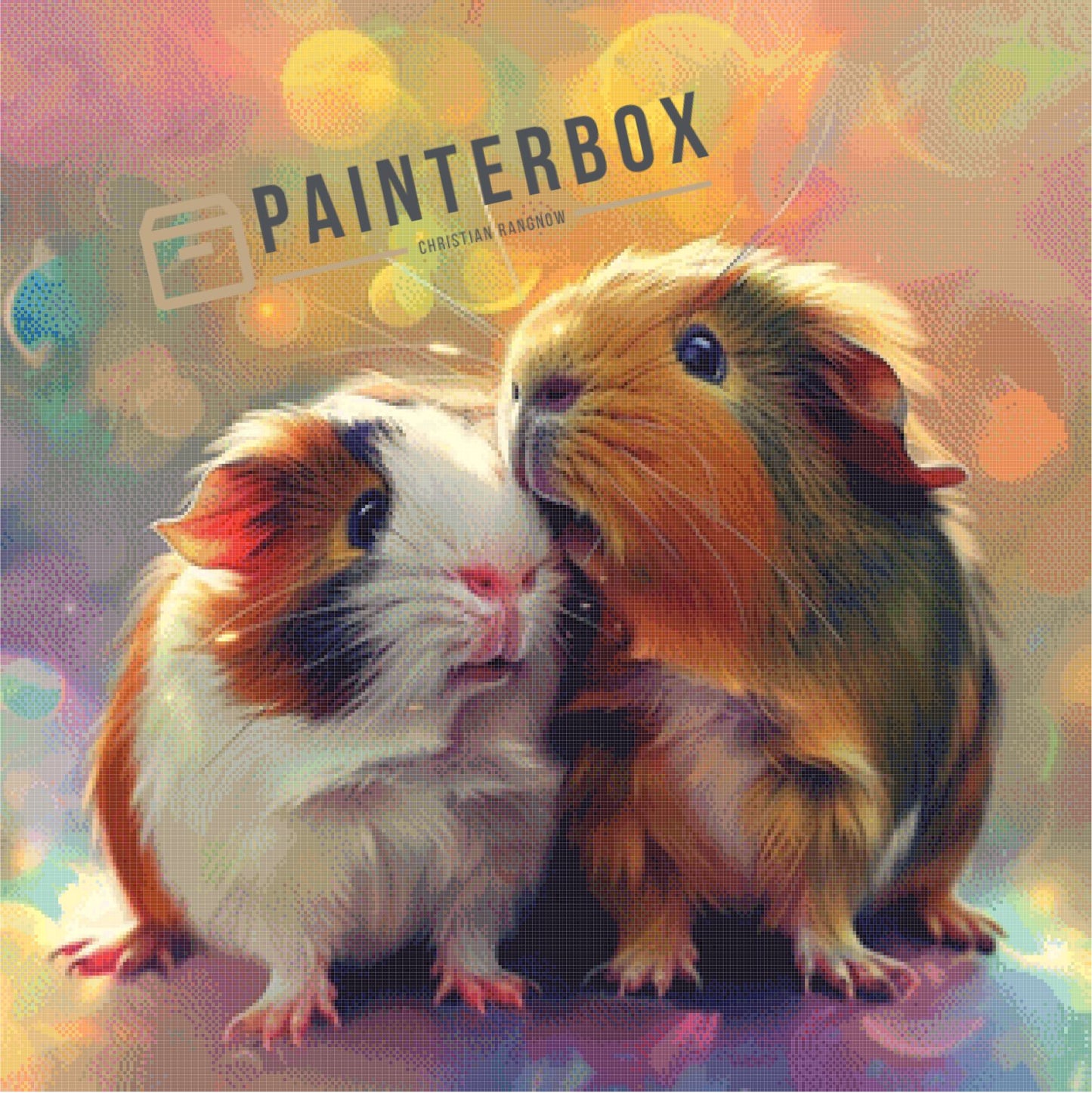 Guinneapigs in Love by Radio Painterbox Susi - 260 Farben