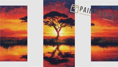 African Sunset by PiXXel Pics - 195 Farben