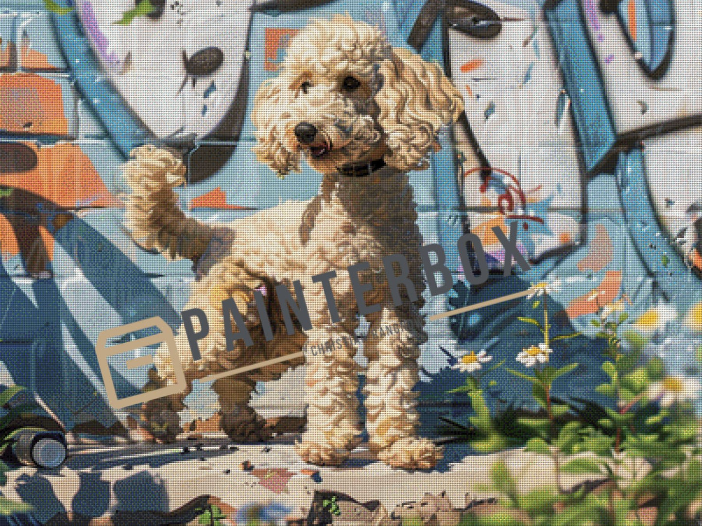 Poodle´s colorful Stroll by PiXXel Pics - 260 Farben