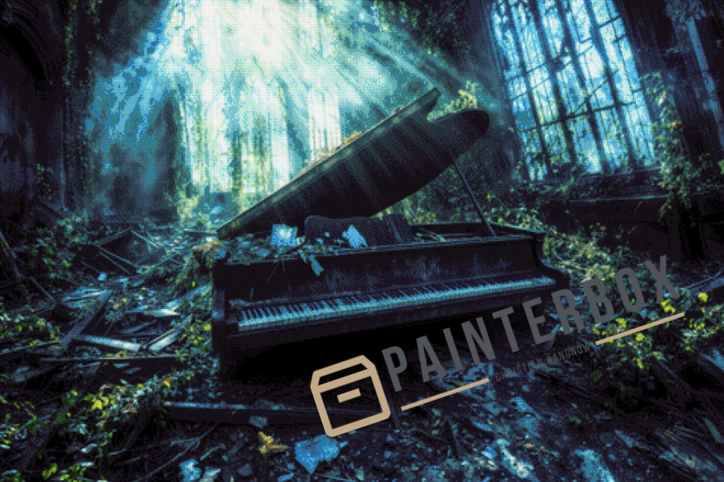 Hidden Piano by PiXXel Pics - 120 Farben