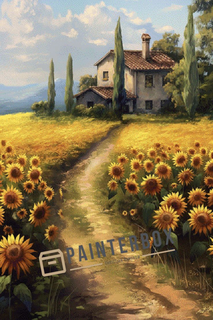 Italienische Landschaft by PixxChicks - 190 Farben