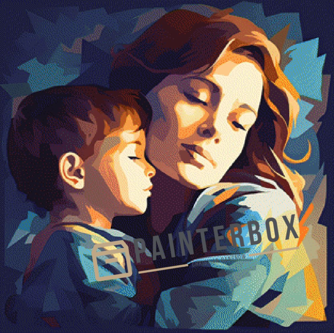 Mutter und Sohn by ellufija - 210 Farben