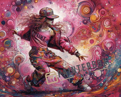 Pink Street Dance by CaroFelicia - 260 Farben